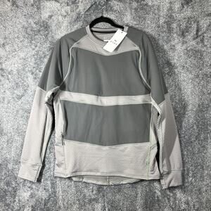 OROS Shirt Mens Medium Gray Solarcore Long Sleeve Thermal Pullover Base Layer